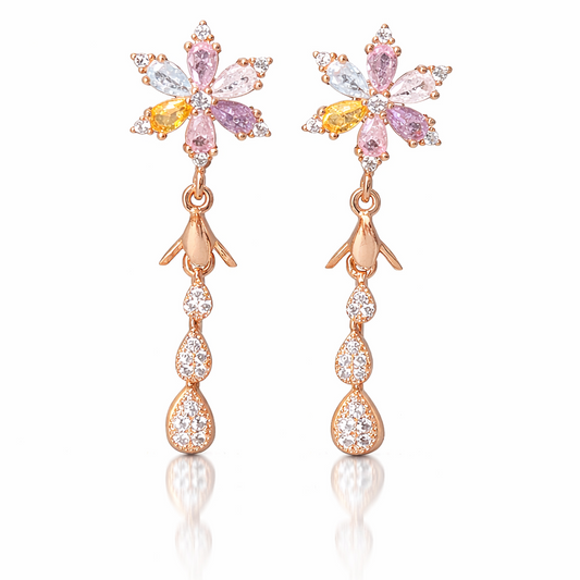 Anti Tarnish CZ Earring 114