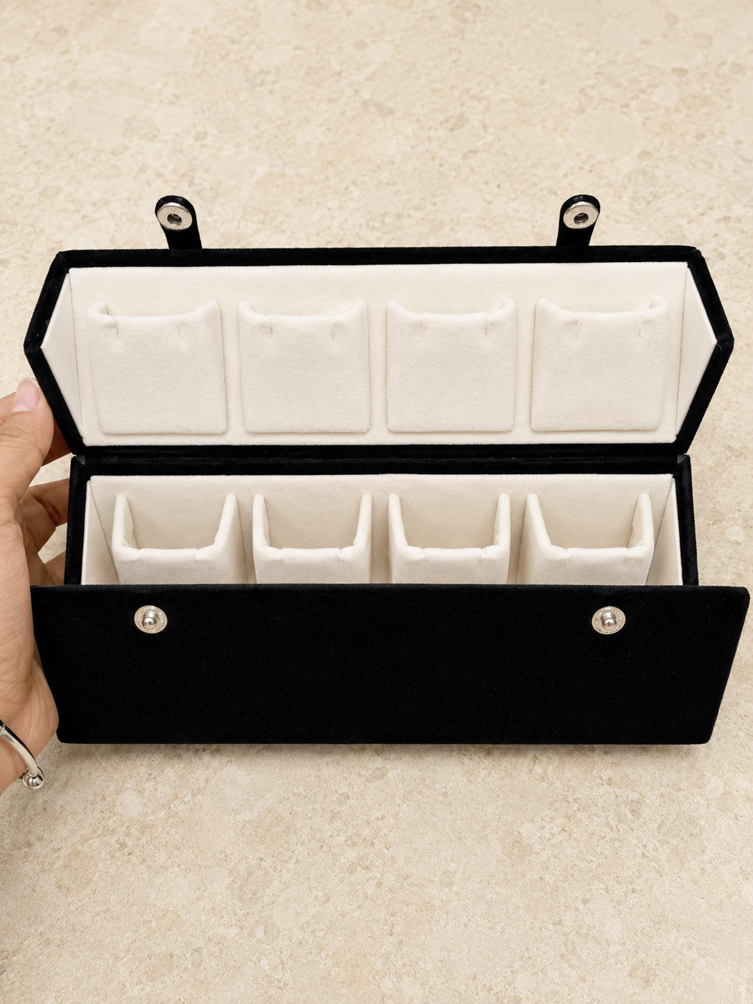 Trending 16 pair flip box(Only Box)