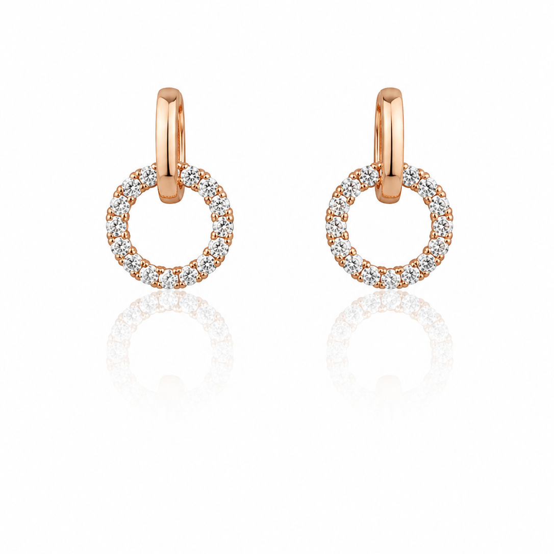 Anti Tarnish CZ Earring 48