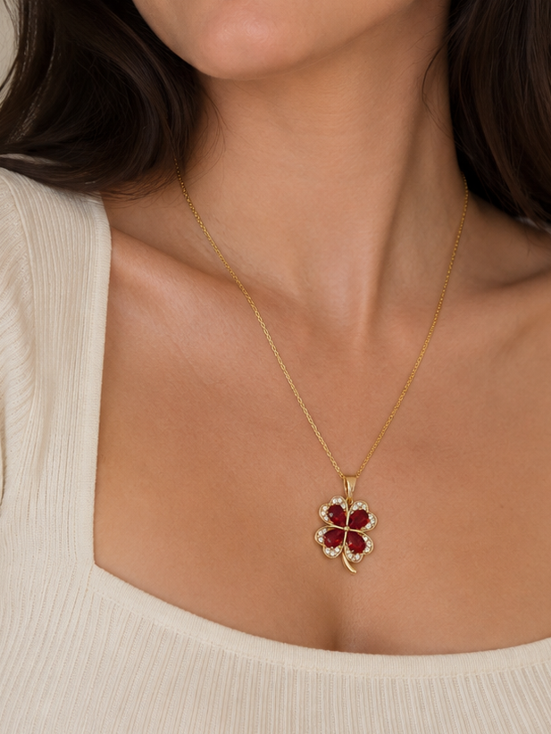 Anti Tarnish Chain Pendant (6011)