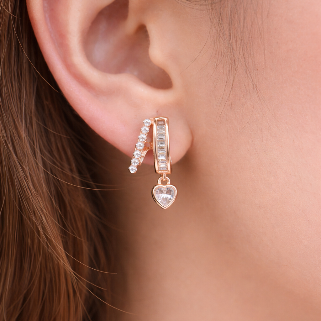 Anti Tarnish CZ Earring-48