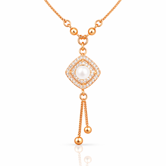 Anti Tarnish CZ Necklace(with box) 33