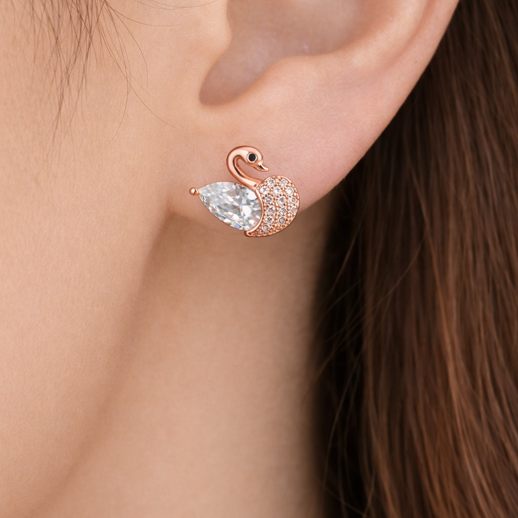 Anti Tarnish CZ Earring-66