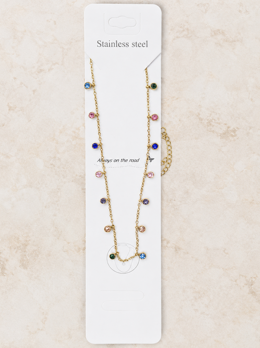 Anti Tarnish  necklace (6016)