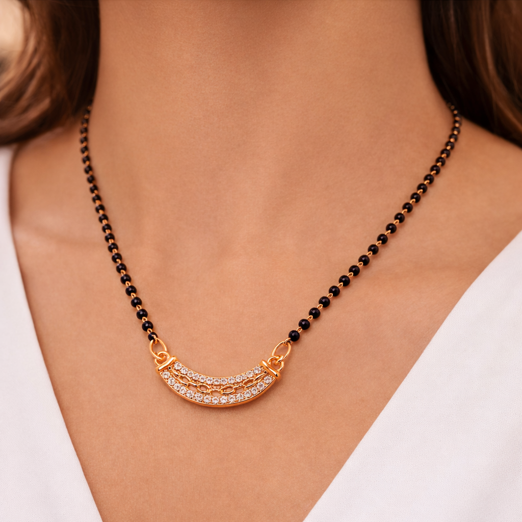 CZ mangalsutra -12