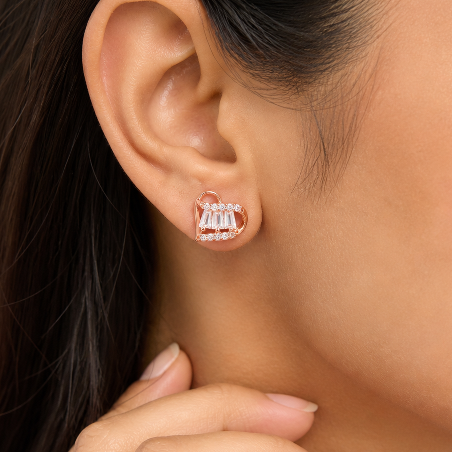 Anti Tarnish CZ Earring 11