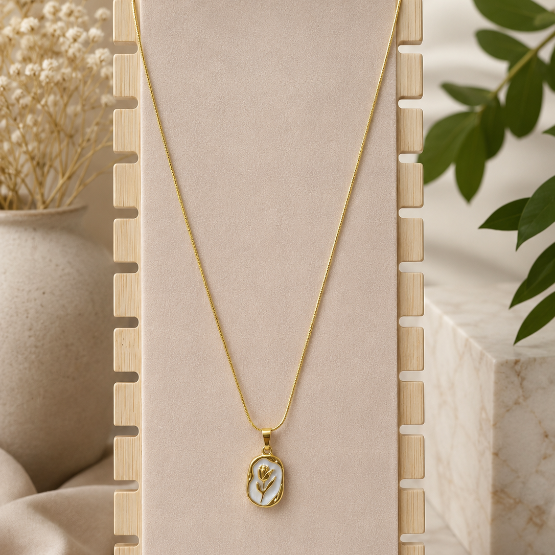 Anti Tarnish Chain Pendant (4099)