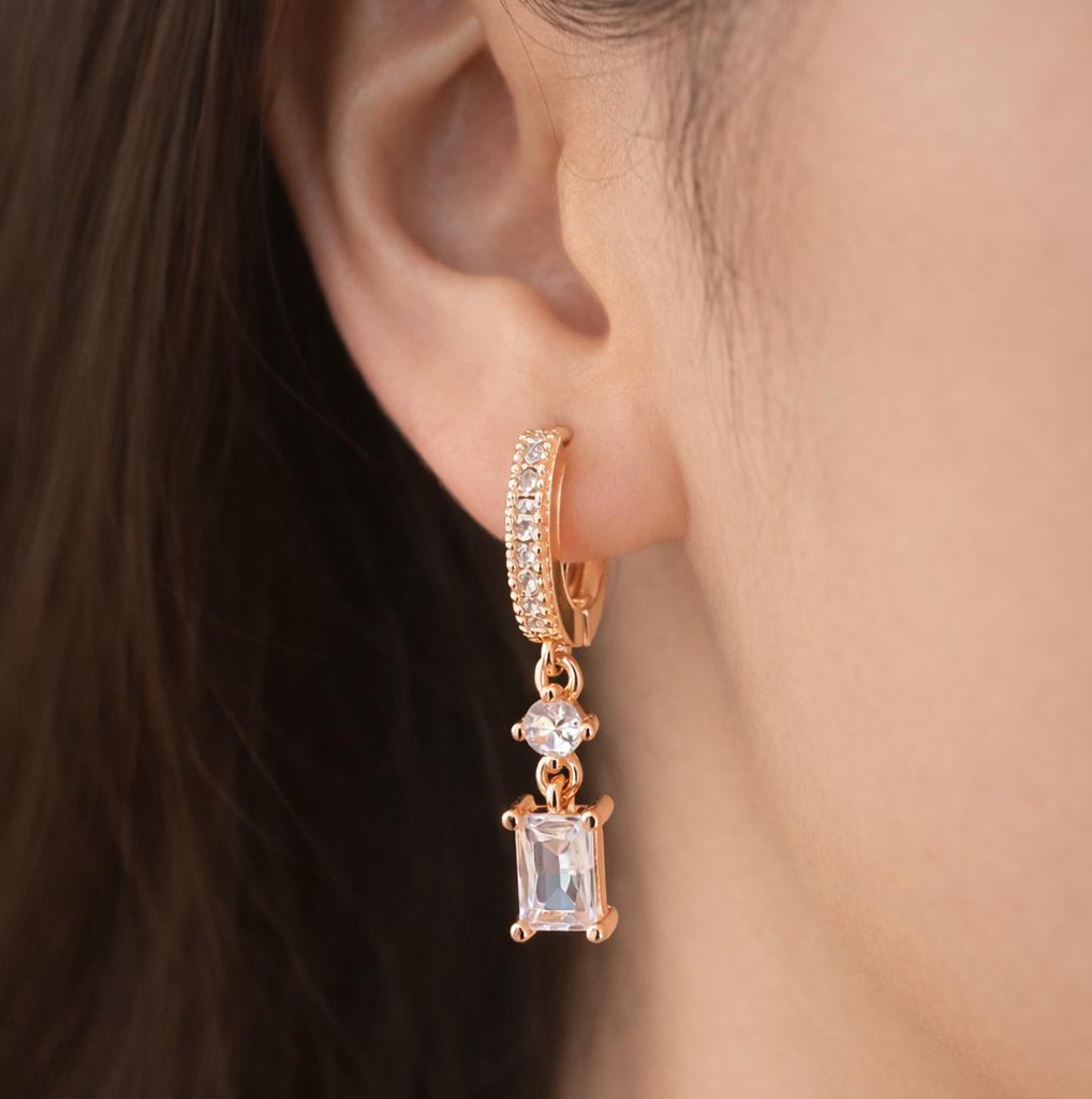 Anti Tarnish CZ Earring 79