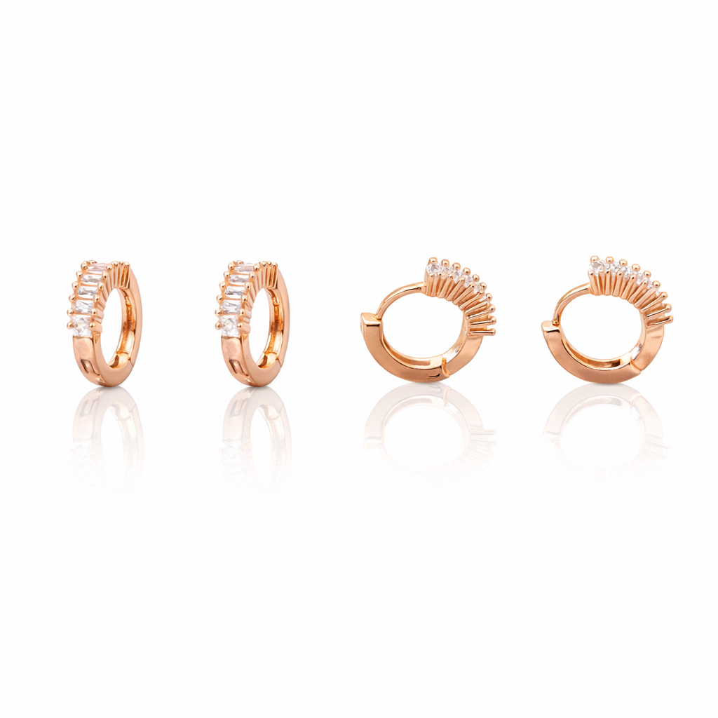 Anti Tarnish CZ Earring-42
