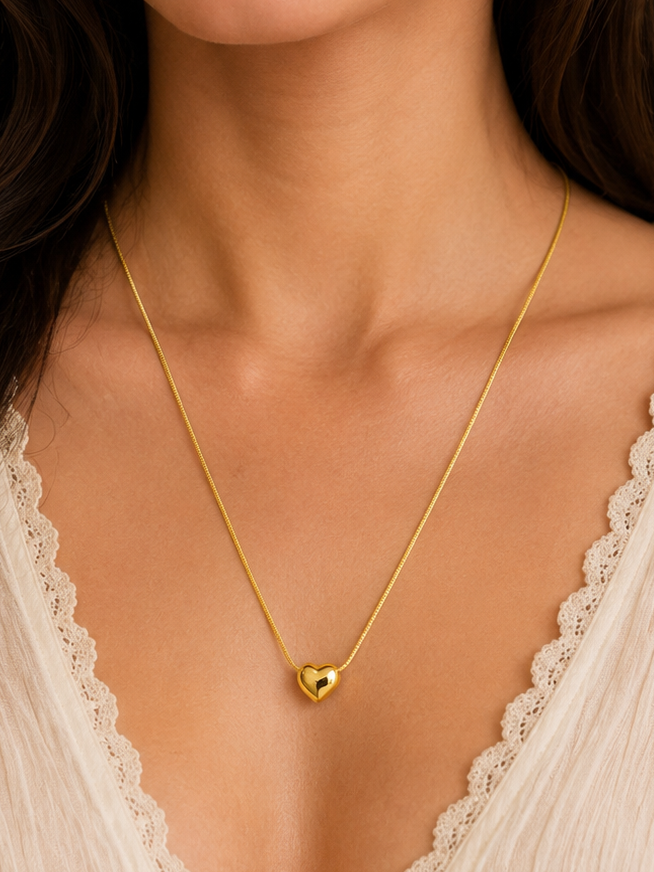 Anti Tarnish Chain Pendant (9413)
