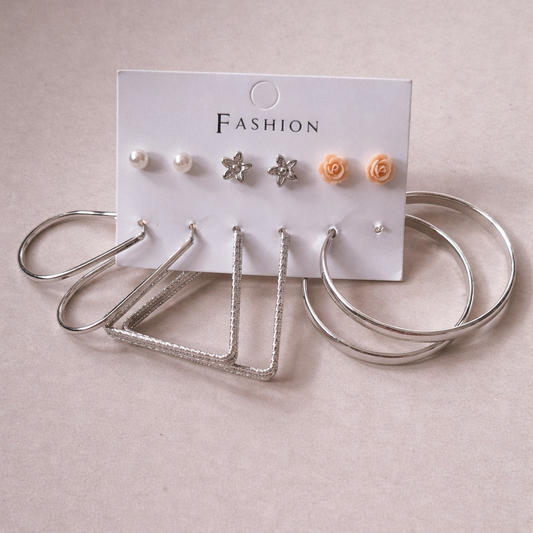 Combo of 6 pair earrings 9