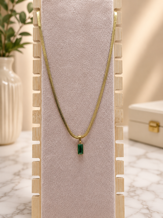 Anti Tarnish Chain Pendant (4120)
