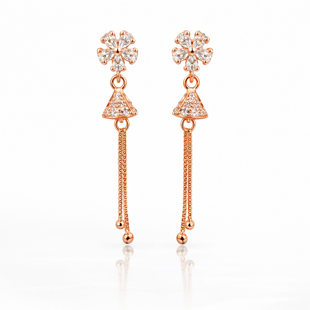 Anti Tarnish CZ Earring 74