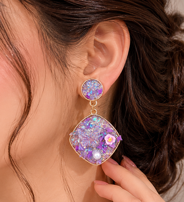 Premium fancy Earring