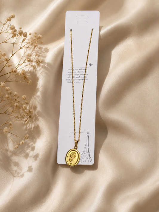 Anti Tarnish Chain Pendant (9187)