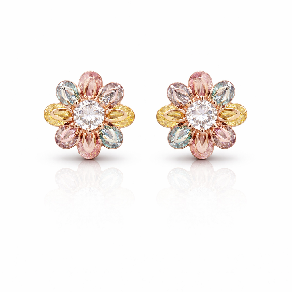 Anti Tarnish CZ Earring 107