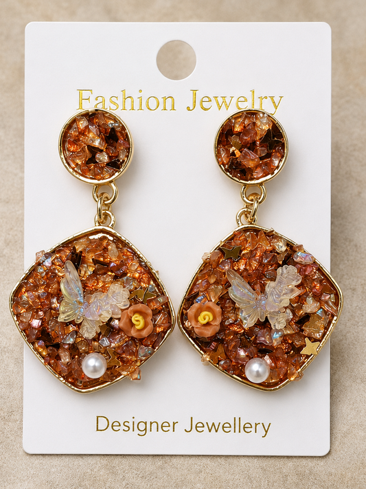 Premium fancy earring