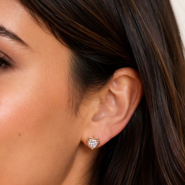 Anti Tarnish CZ Earring-71