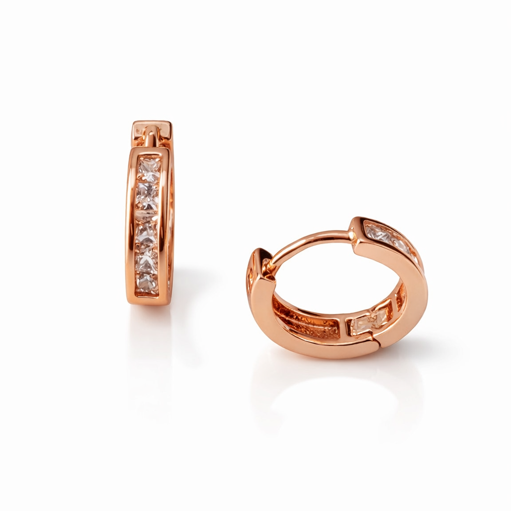 Anti Tarnish CZ Earring 144