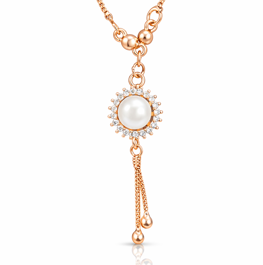 Anti Tarnish CZ Necklace(with box) 28