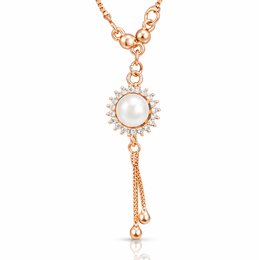 Anti Tarnish CZ Necklace(with box) 28
