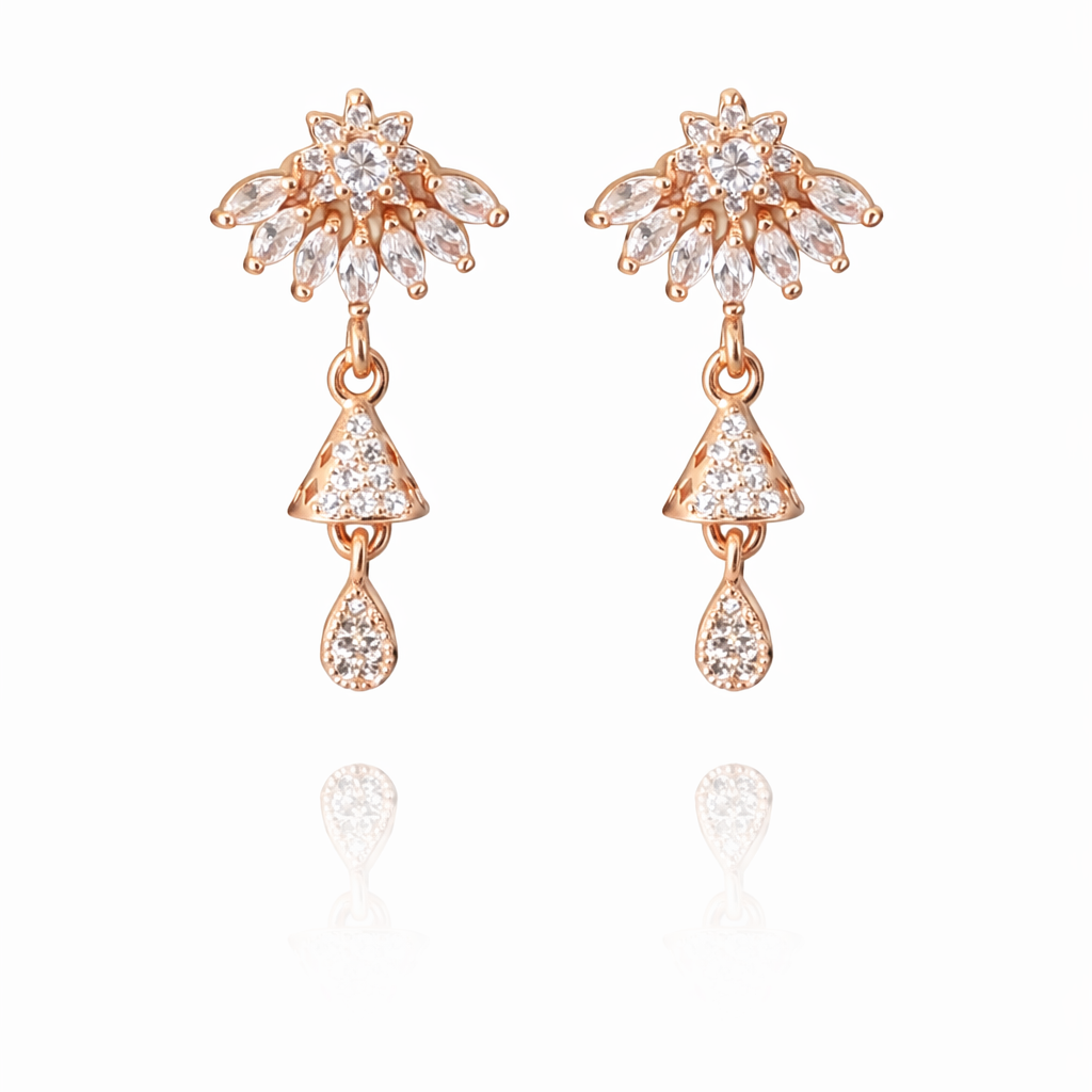 Anti Tarnish CZ Earring 112