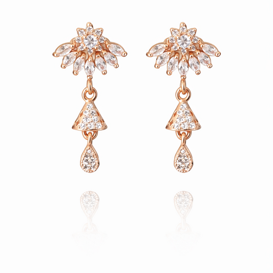 Anti Tarnish CZ Earring 112