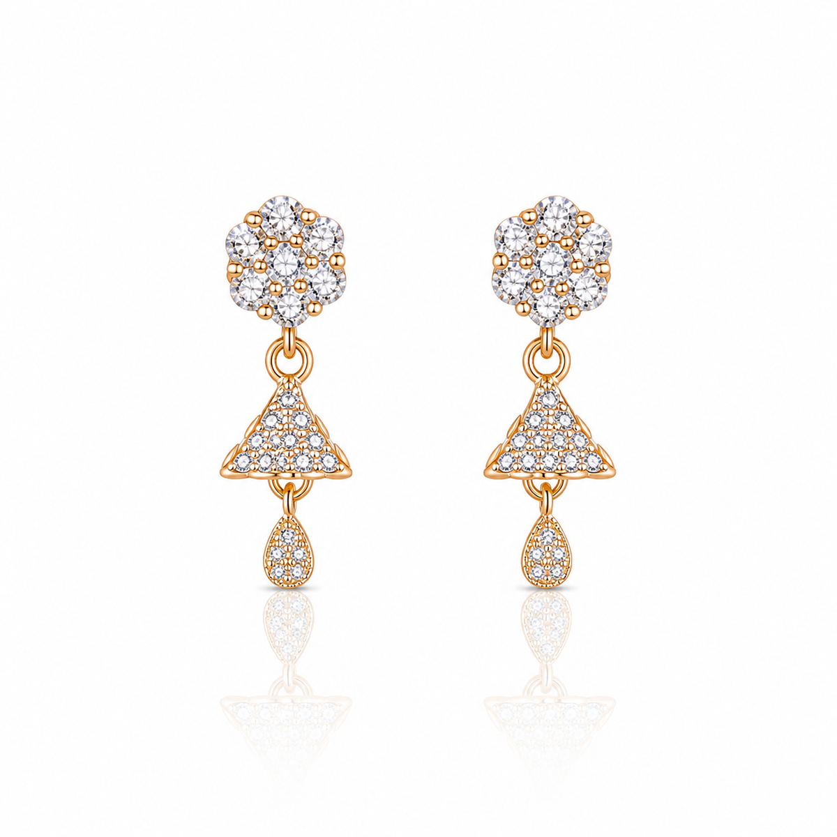 Anti Tarnish CZ Earring