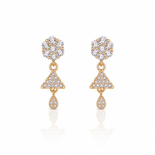 Anti Tarnish CZ Earring
