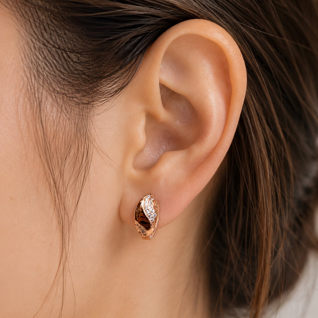 Anti Tarnish CZ Earrings 45
