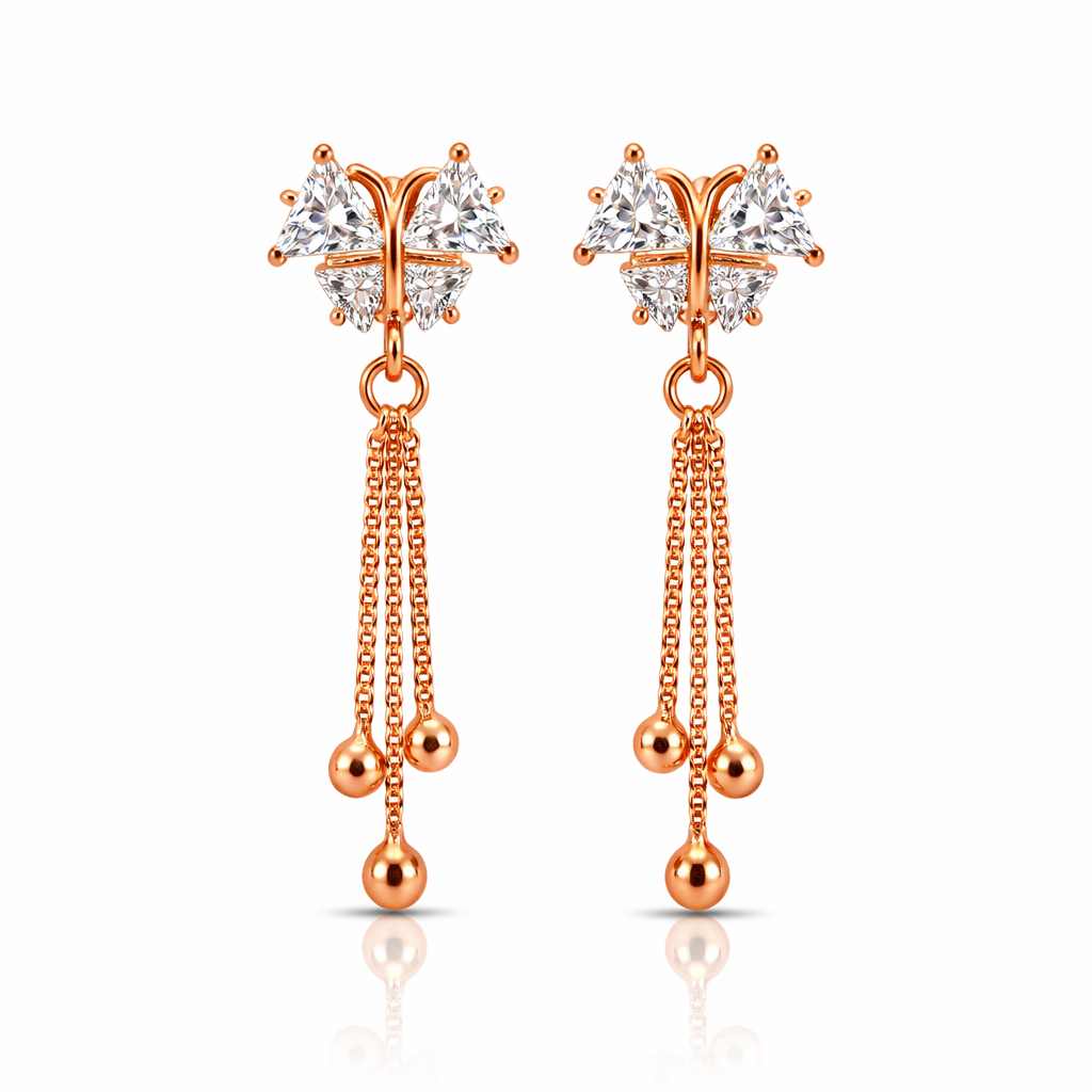 Anti Tarnish CZ Earring 77