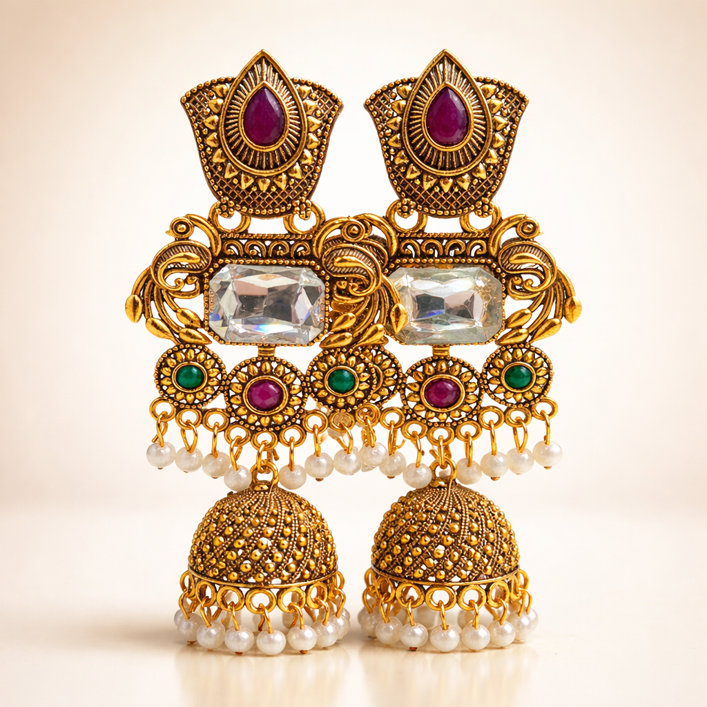 Kashmiri Earrings 27