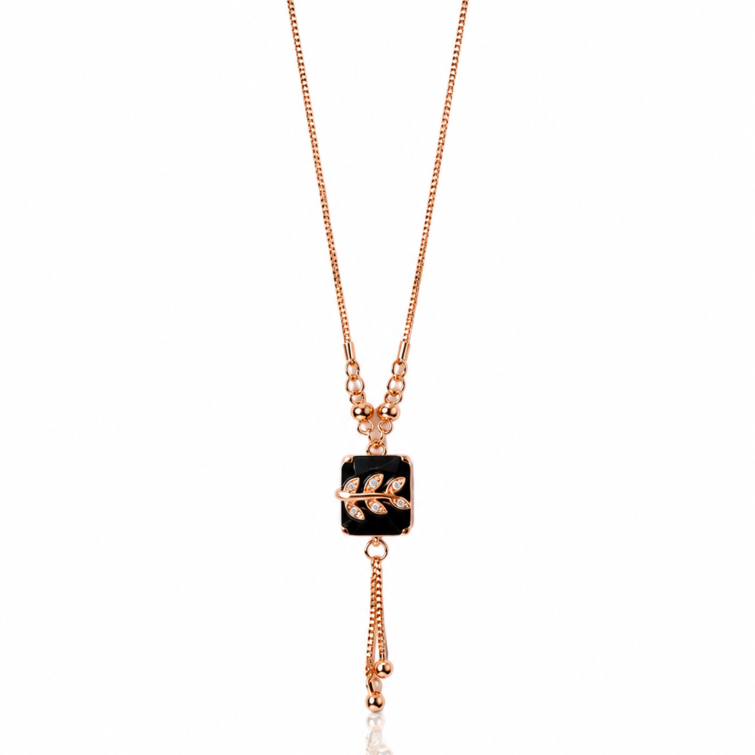 Anti Tarnish CZ Chain Pendant 01