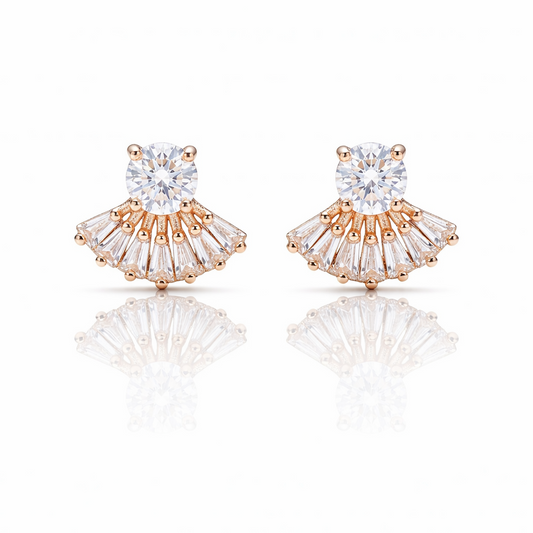 Anti Tarnish CZ Earring 10