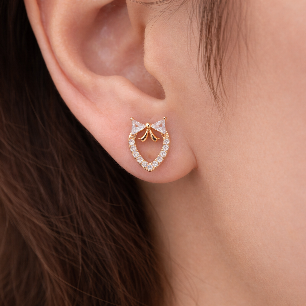 Anti Tarnish CZ Earring-38