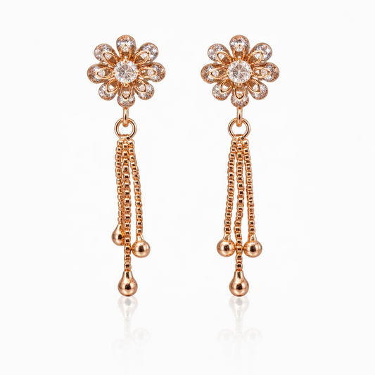 Anti Tarnish CZ Earring-56