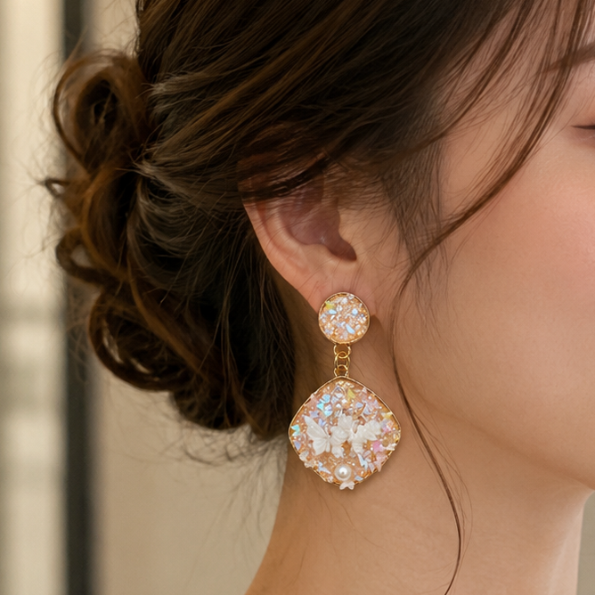 Premium fancy Earring