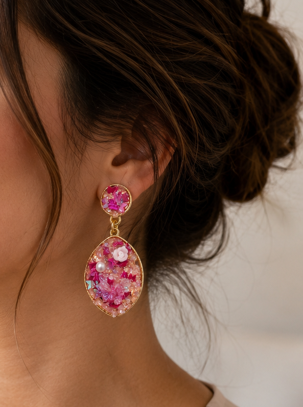 Premium fancy Earring