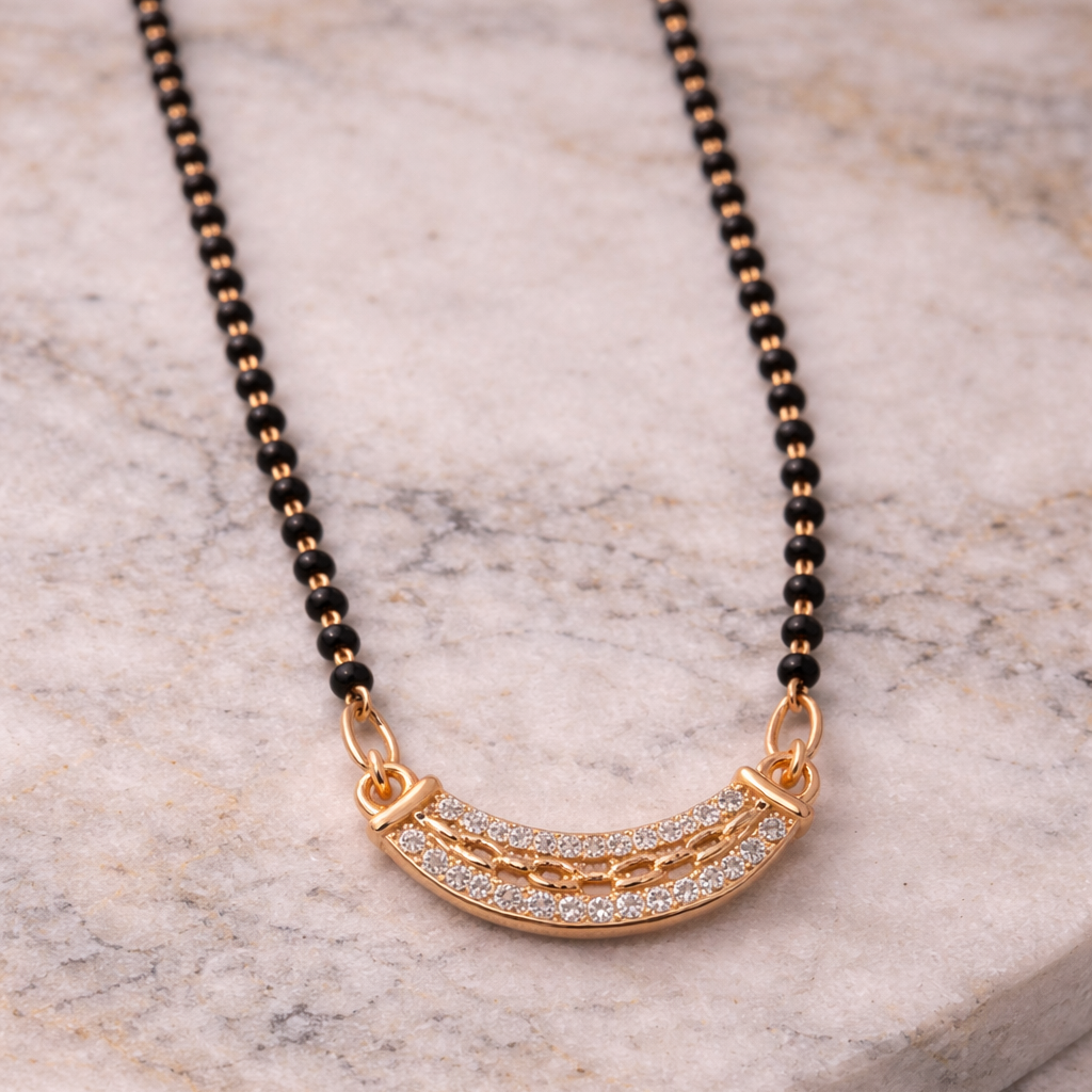 CZ mangalsutra -12