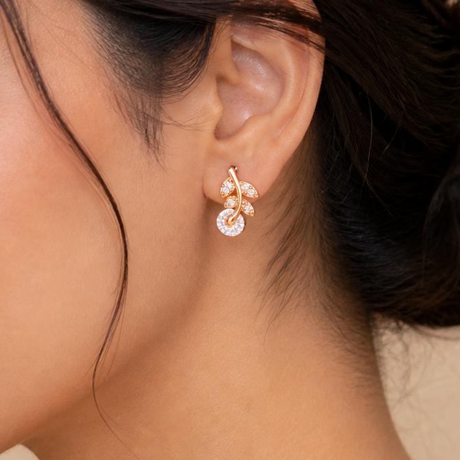 Anti Tarnish CZ Earring