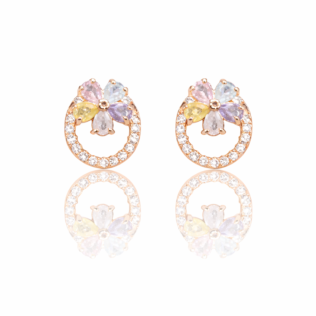 Anti Tarnish CZ Earring 1