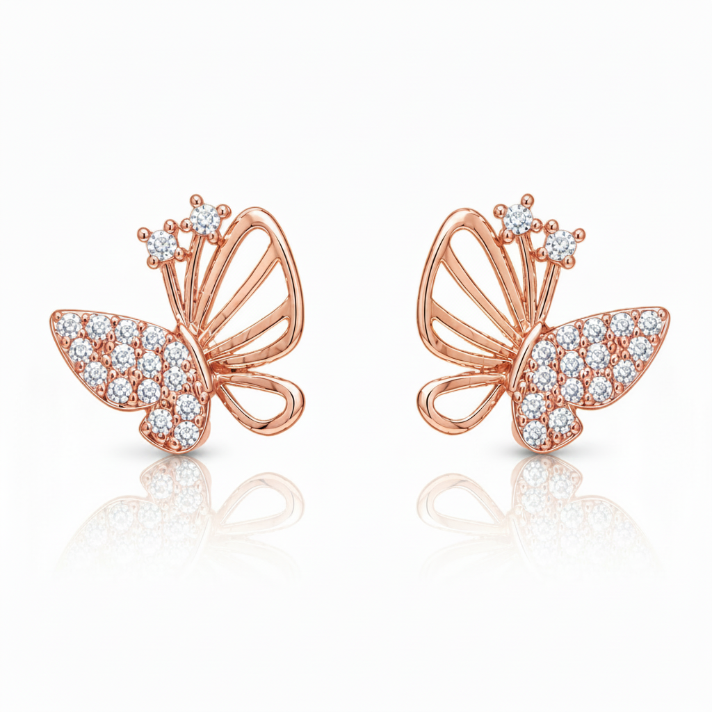 Anti Tarnish CZ Earring 9