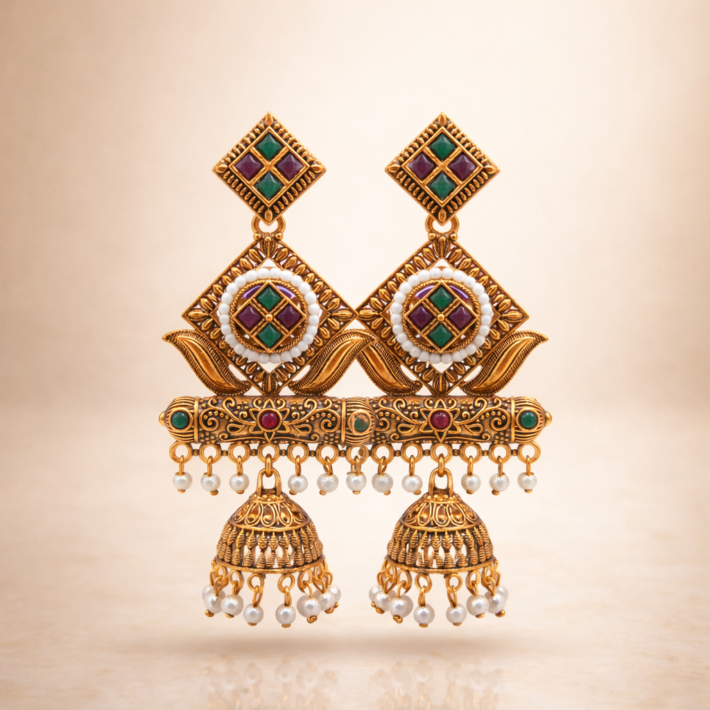 Kashmiri Earrings 48