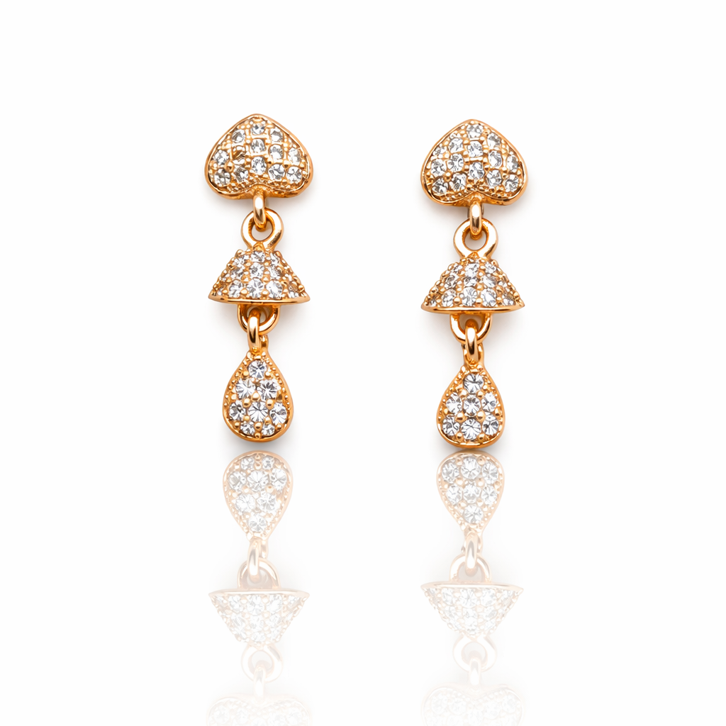 Anti Tarnish CZ Earring 85