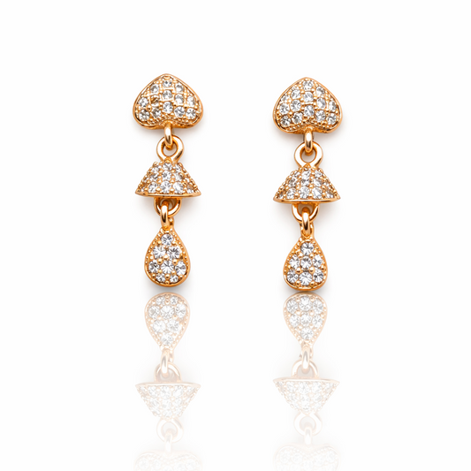 Anti Tarnish CZ Earring 85
