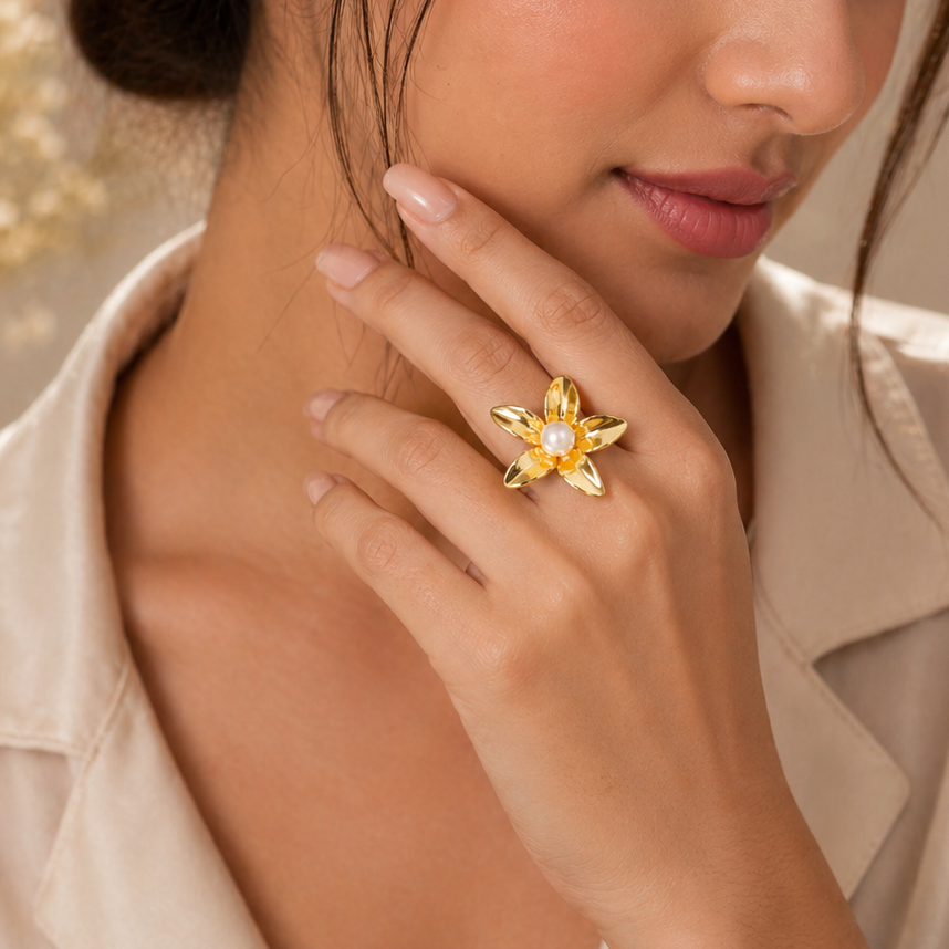 Anti Tarnish adjustable rings 121