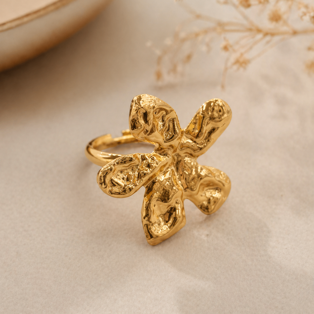 Anti Tarnish adjustable rings 105