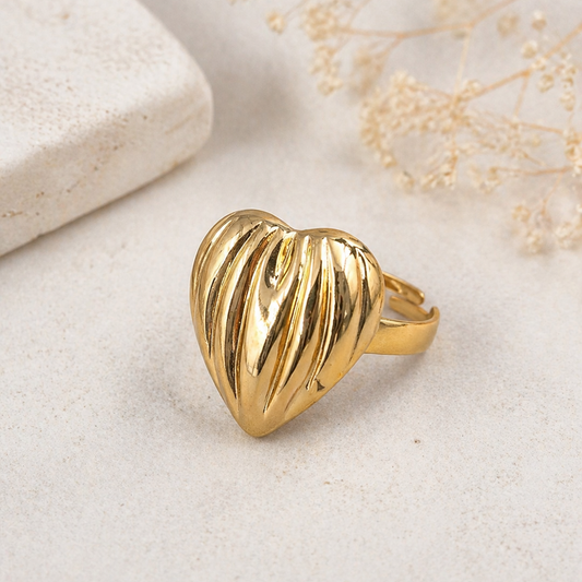 Anti Tarnish adjustable rings 61