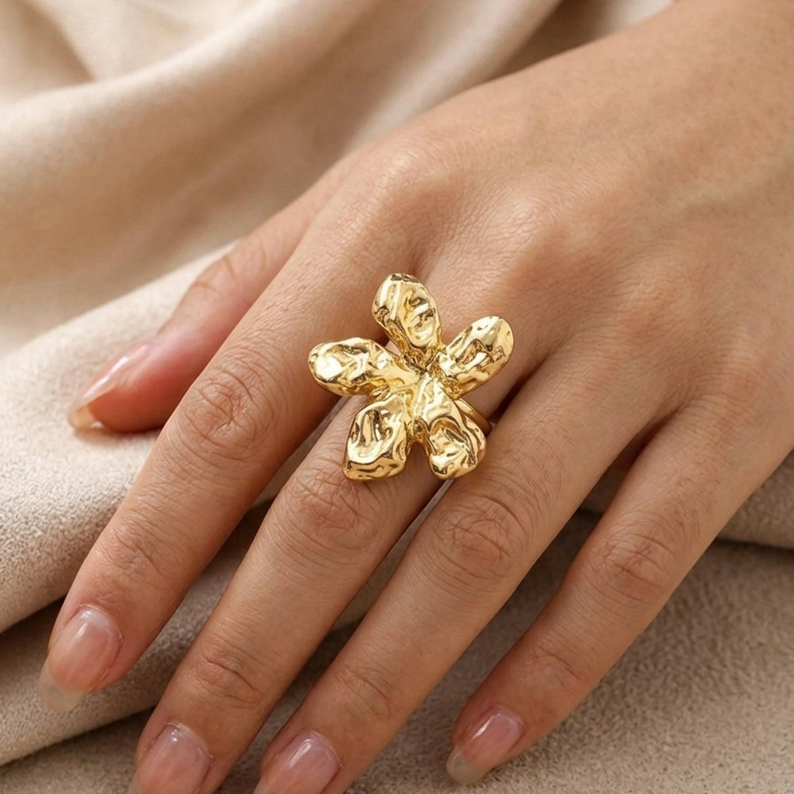 Anti Tarnish adjustable rings 111