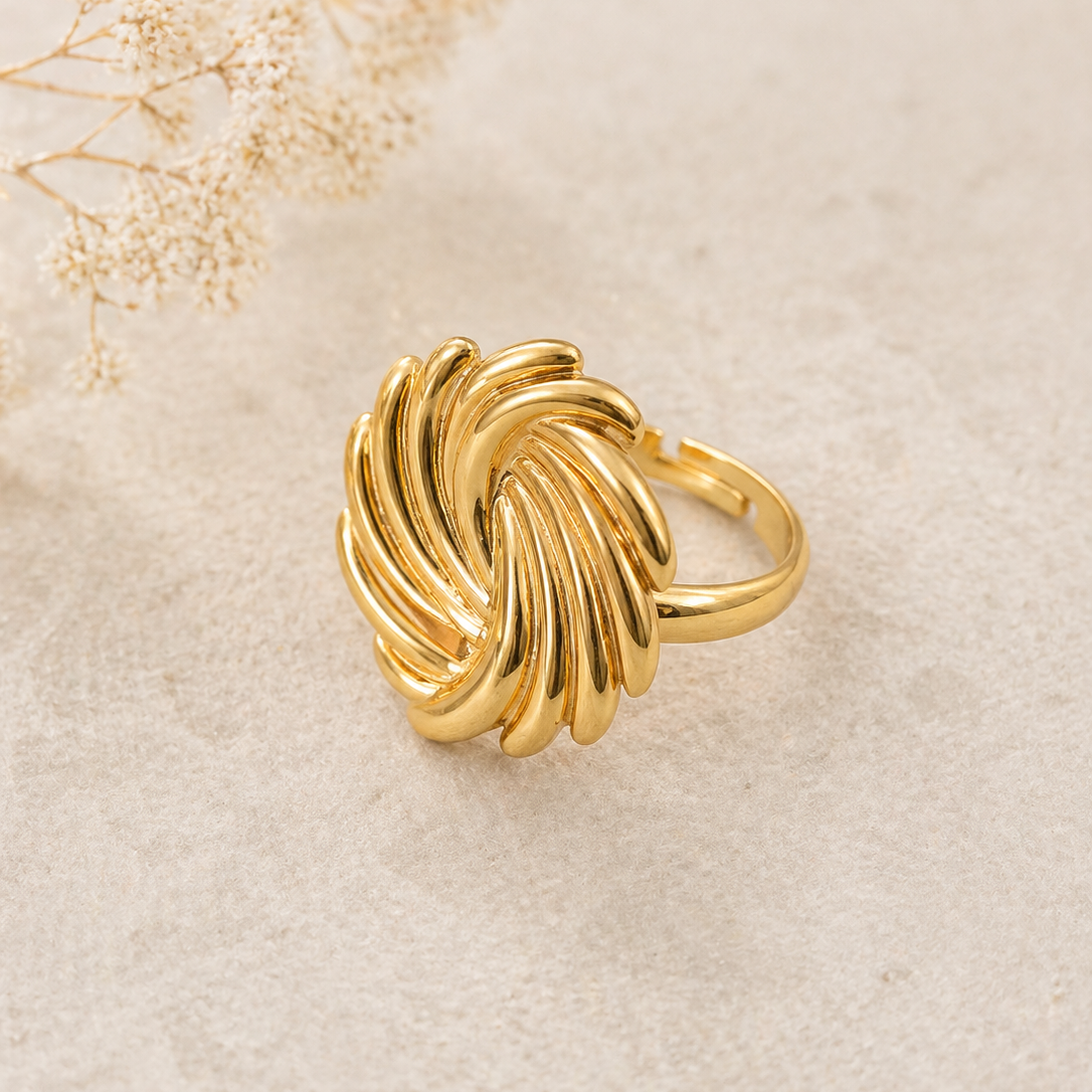 Anti Tarnish adjustable rings 94